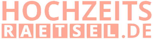 Logo von Hochzeitsraetsel.de